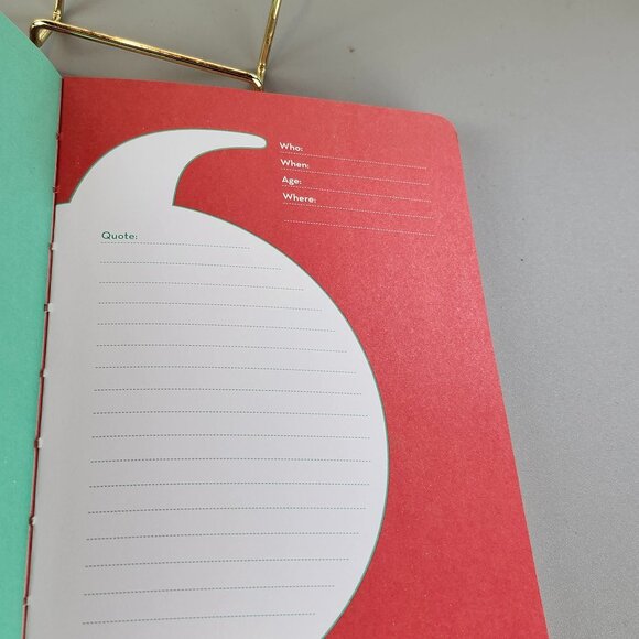 "MY QUOTABLE KID" A Parent's Journal of Unforgettable Quotes - Picture 5 of 5